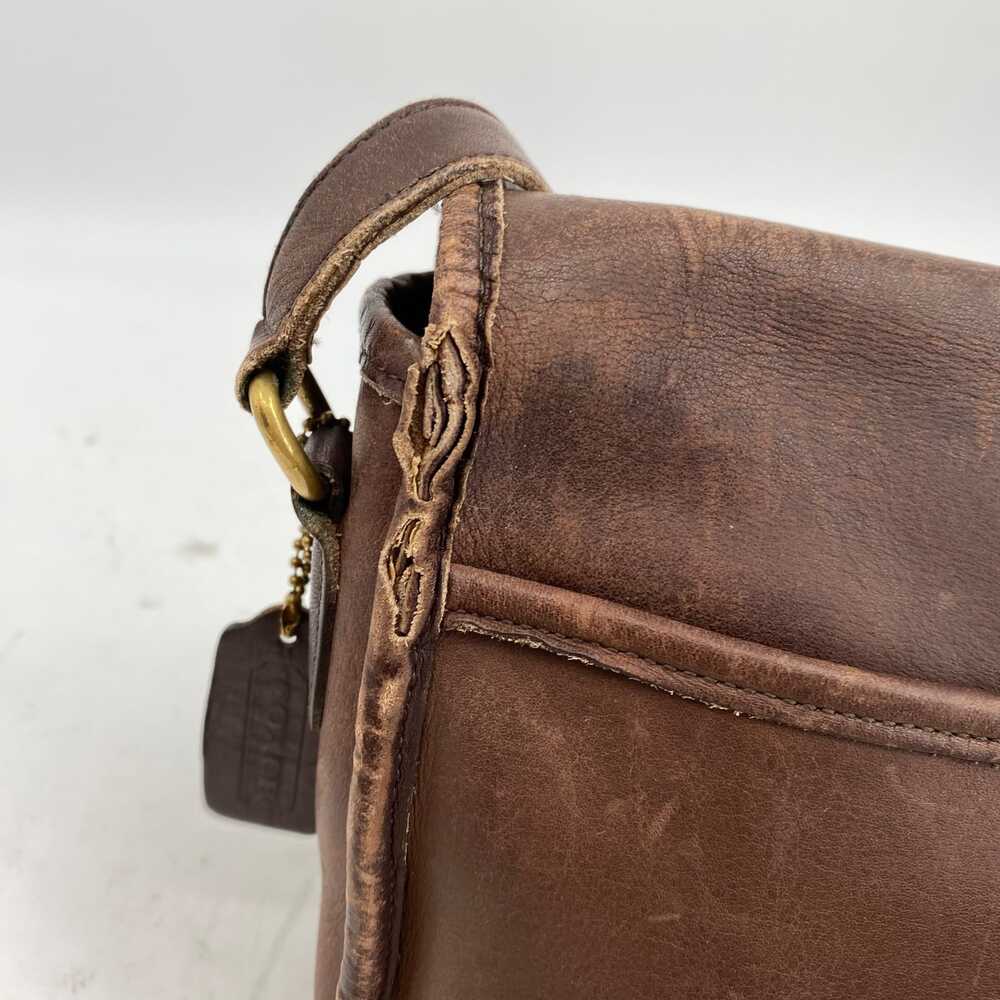Coach Brown Leather Crossbody Bag | Vintage City Purse OS - Picture 7 of 12